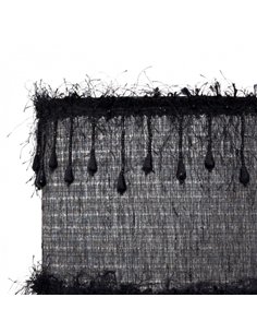 Colgante Hilos 1xe27 Negro Regx40x40 Cm 2