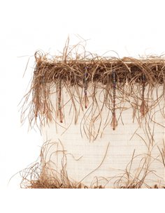 Colgante Hilos 1xe27 Beis Regx50x50 Cm 2