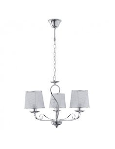 Lampara Sumba 3xe14 Cromo REGx49x49