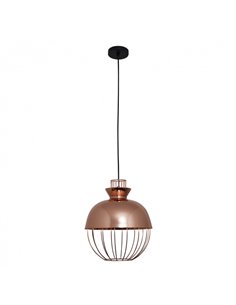 Colgante Toyama 1xe27 Bola Cobre Reg.x29d