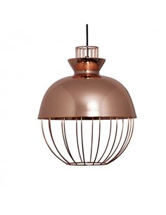 Colgante Toyama 1xe27 Bola Cobre Reg.x29d 2