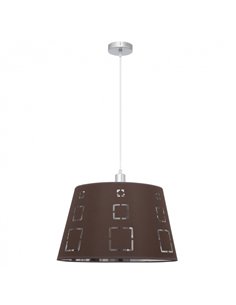 Colgante Celaya 1xe27 Marron Regx40d