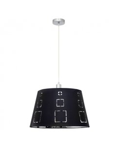 Colgante Celaya 1xe27 Negro Regx40d