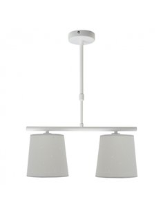 Lampara Consciencia 2xe14 Gris Regx39x16 Cm