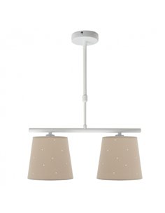 Lampara Consciencia 2xe14 Piedra Regx39x16 Cm