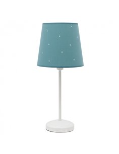 Sobremesa Consciencia 1xe14 Turquesa 47x20x20 Cm