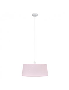 Colgante Consciencia 1xe27 Rosa Regx40x40 Cm