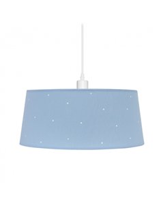 Colgante Consciencia 1xe27 Celeste Regx40x40 Cm 2