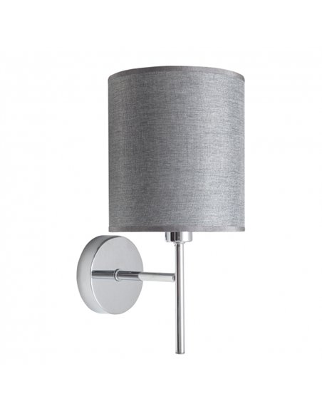 Aplique Serie Axel Plata 1xe14