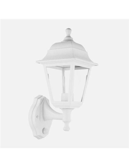 Aplique Exterior Albahaca 1xe27 Blanco Ip44 Policarbonato 35x15x19,7 Cm