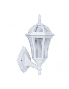 Aplique Exterior Comino 1xe27 Blanco Ip44 Policarbonato 41