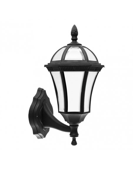 Aplique Exterior Comino 1xe27 Negro Ip44 Policarbonato 41
