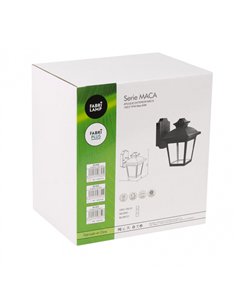 Aplique Exterior Maca 1xe27 Oro Viejo Ip44 Policarbonato 24 2