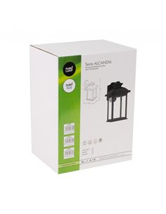 Aplique Exterior Alcandia 1xe27 Blanco Ip44policarbonato 31x17x22 2