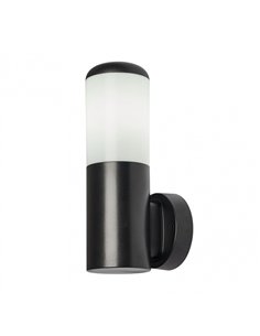 Aplique Exterior Azafran 1xe27 Negro Policarbonato  19