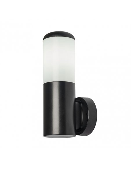 Aplique Exterior Azafran 1xe27 Negro Policarbonato  19