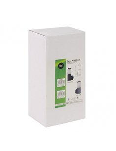 Aplique Exterior Azafran 1xe27 Gris Policarbonato  19 2