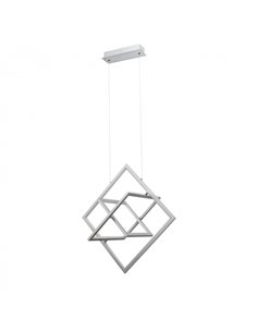 Colgante 50w 4000k 3250lm Lexie Cromo Regx63