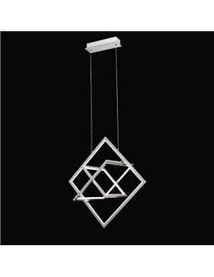 Colgante 50w 4000k 3250lm Lexie Cromo Regx63 2