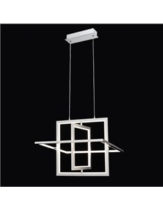 Colgante 50w 4000k 3500lm Lexie Cromo Regx45d 2