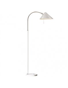 Pie Salon Empire 1xe27 Blanco 167x30x85 Cm