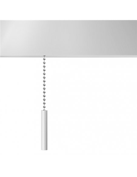 Pie Salon Empire 1xe27 Blanco 167x30x85 Cm