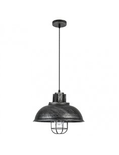 Colgante Emu 1xe27 Rustico-plata Regx33x33 Cm