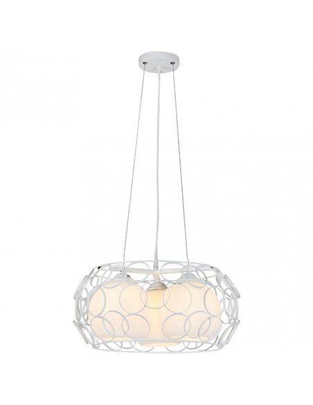 Colgante Peregrino 3xe27 Blanco Regx45d