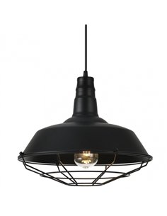 Colgante Flamenco 1xe27 Negro Regx36x36 Cm 2