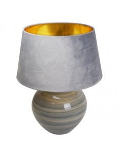 Sobremesa Betta 1xe27 Gris Brillo 58x45x45 Cm 2