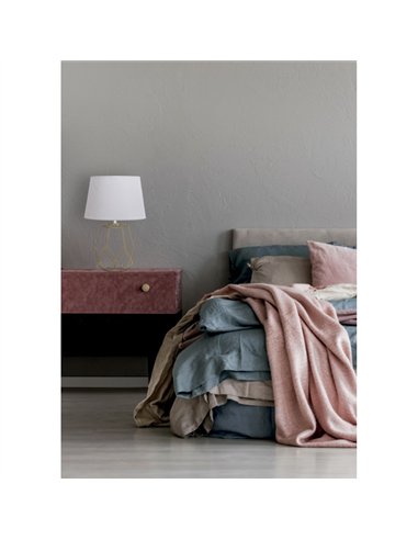 Sobremesa Labeo 1xe27 Oro 51.5x33x33 Cm