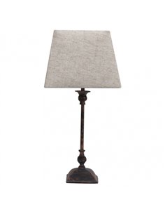 Sobremesa Percasol 1xe27 Marron Rustico 52x25x25 Cm