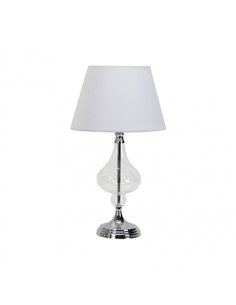 Sobremesa Kriberis 1xe27 Cromo 47x25x25 Cm