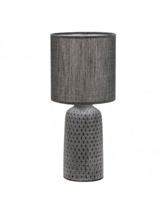 Sobremesa Tilapia 1xe27 Gris 45x20x20 Cm