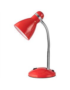 Flexo Lazulita 1xe27 Rojo/cromo 38x23x14