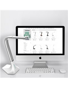 Flexo Andalucita 7w 560lm 3500-6500k Blanco 41x16x30 Cm 5 Colores X 3 Intensid. Tactil 2