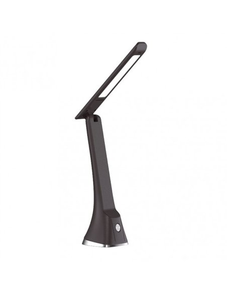 Flexo Anhidrita 5w 400lm Negro 4000k 28x8x25cm Plegable