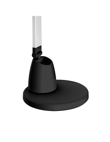 Flexo Calcita 8w 640lm 4000k Negro/plata 55x16x16 Cm Tactil Y Regulable Intensidad