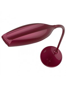 Flexo Turmalita 7w 560lm Rojo 3000-4000-6000k 45x16x35 Cm Tactil Y Reg.Intensidad 2