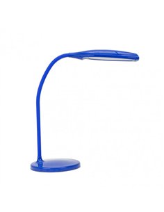 Flexo Turmalita 7w 560lm Azul 3000-4000-6000k 45x16x35cm Tactil y Reg.Intensidad