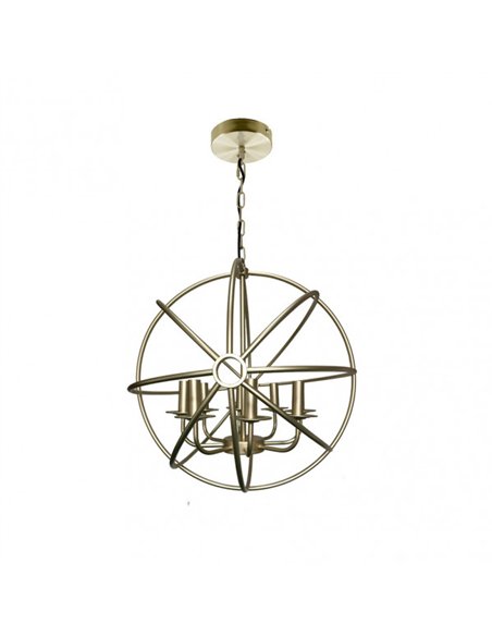 Colgante Metal Arneses Oro 8xe14 Regx52x49 Cm