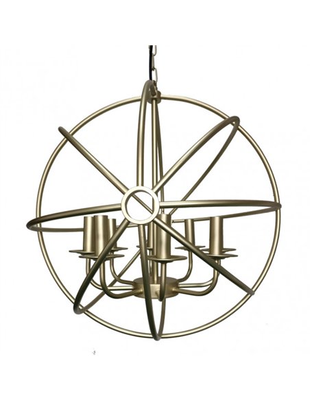 Colgante Metal Arneses Oro 8xe14 Regx52x49 Cm