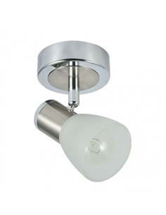 Foco Cholo 1xe14 Cromo/niquel  14x8