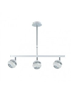 Colgante Beethoven Blanco/plata 3xgu10