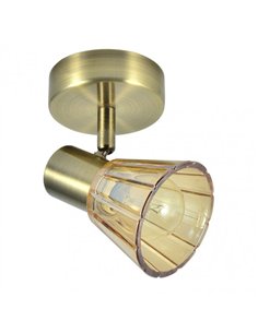 Foco Cooper 1xe14 Cuero 16x13x8