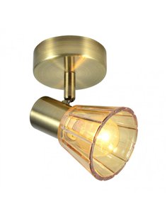 Foco Cooper 1xe14 Cuero 16x13x8 2