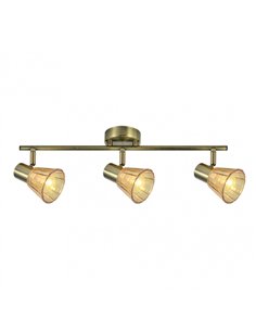 Regleta Cooper 3xe14 Cuero 16x48 2