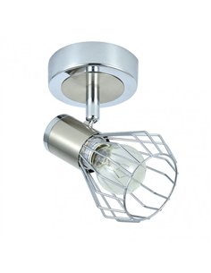 Foco Mateo 1xe14 Cromo/niquel 15x15x8