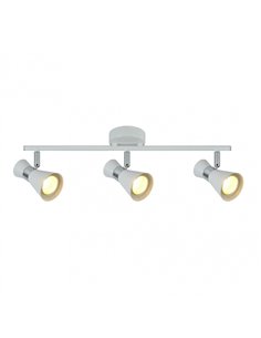 Regleta Maximo 3xgu10 Blanco/cromo 15x48 2