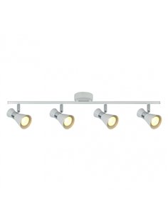 Regleta Maximo 4xgu10 Blanco/cromo 15x69 2